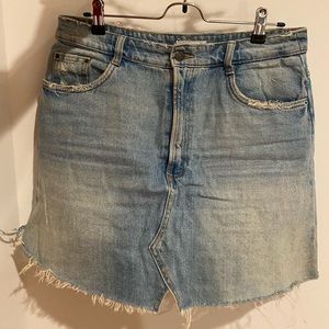 Light Jean Zara Skirt - Size L